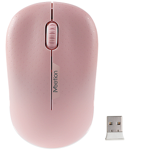 R545, Mouse De Oficina Inalámbrico, Rosado MEETION