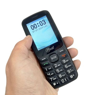 Imagen 2 del producto Celular Senior Adulto Mayor Mlab 4G-3G SOS 1,8 Pulgadas Barra