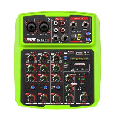 Imagen 1 del producto Consola Minimixer Profesional 8 Canales Novik NVK i08