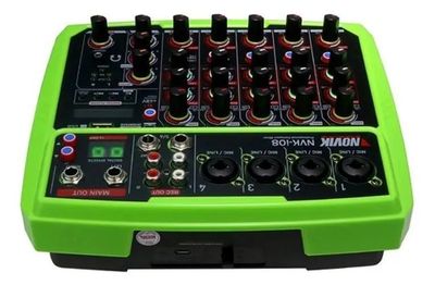 Imagen 2 del producto Consola Minimixer Profesional 8 Canales Novik NVK i08