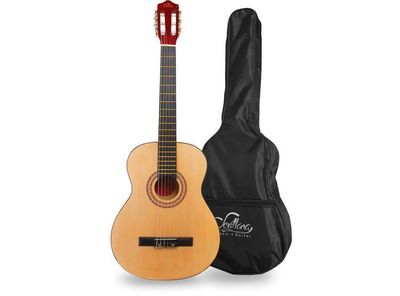 Guitarra Sevillana Natural 30 Pulgadas Para Niños Con Funda