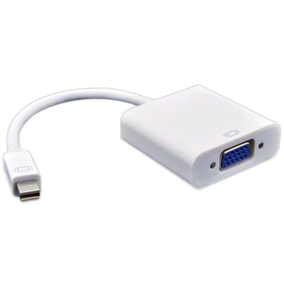 Adaptador De Video Mini Display Port Macho A Vga Hembra