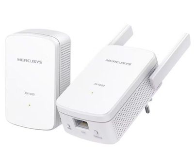 Imagen 2 del producto Kit Powerline Mercusys AV1000 Gigabit, Extensor WIFI