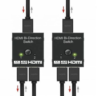 Imagen 2 del producto SWITCH Y SPLITER HDMI 2X1 4K 3D Bidireccional