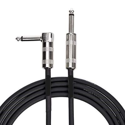 Imagen 2 del producto Cable De Guitarra Curvo Conectores Metalicos 5Mts Birlink
