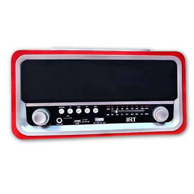 Radio Portatil Recargable Bluetooth 6watts IRT Retro06