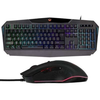 Kit Gamer Teclado Y Mouse Meetion C510 Rgb Led