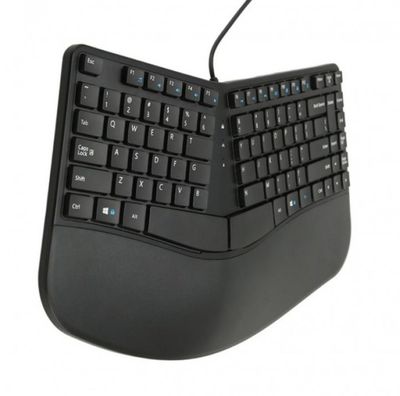 Imagen 2 del producto Teclado Genius Ergonometrico Copilot Palm Rest USB KB-700
