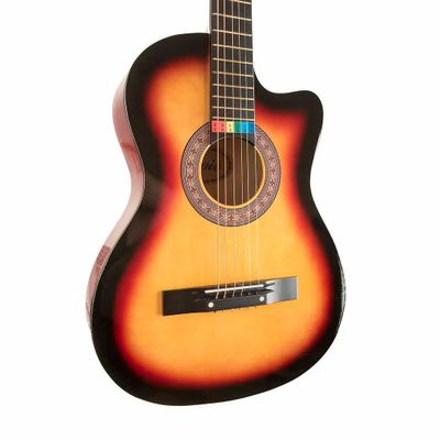 Imagen 2 del producto Guitarra Electroacustica Epic 38 pulgadas Sunburt con Funda