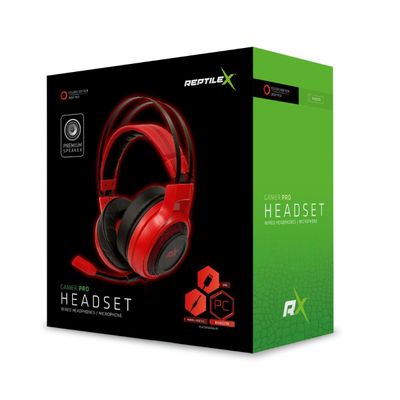 Imagen 2 del producto Audifonos Headset Gamer Reptilex RX0027R Consolas y PC