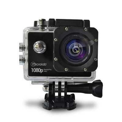 Imagen 1 del producto Camara Deportiva 1080P Resistente Al Agua Mlab Isports 7 Pro