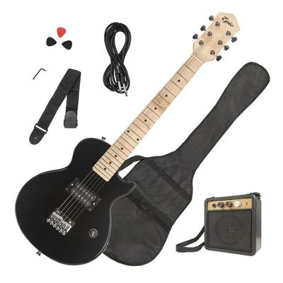 Pack Guitarra Electrica Niños 34 Pulg.(85cms) Amplificador 5W