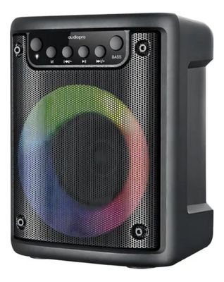 Imagen 1 del producto Parlante Portatil Con Microfono 10Watts Luces AudioPro AP02084