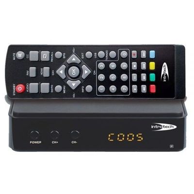 Decodificador TV Digital Certificado Introtech IS-1104