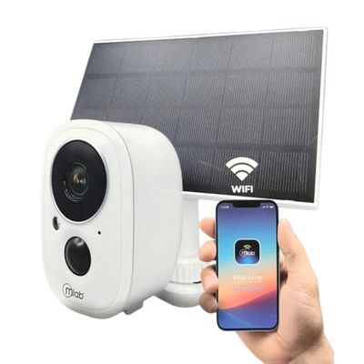 Camara De Seguridad Inalambrica Solar Eye View WIFI Mlab 9463