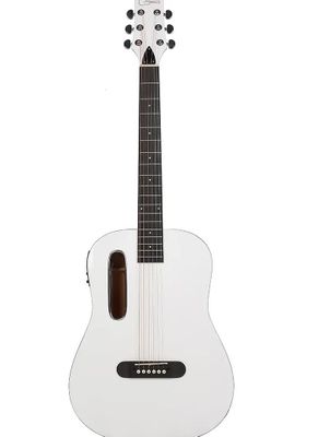 Imagen 2 del producto Guitarra Electroacusta Epic 39 pulgadas Blanca Con Funda Acolchada