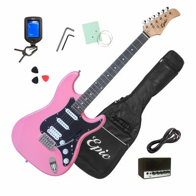Guitarra Eléctrica Epic Amplificador 5 Watts Bluetooth