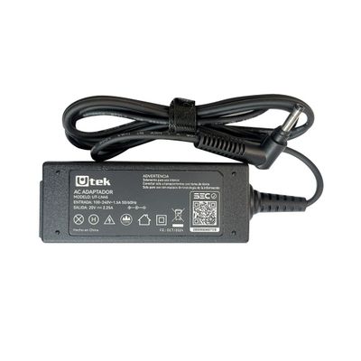 Cargador Notebook Compatible Lenovo 20v 2.25A Certificado UT-LN45