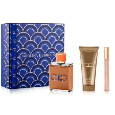 Imagen 1 del producto Estuche Carolina Herrera CH Men Insignia Leather Edp 100Ml +10ml + 100Ml A/F