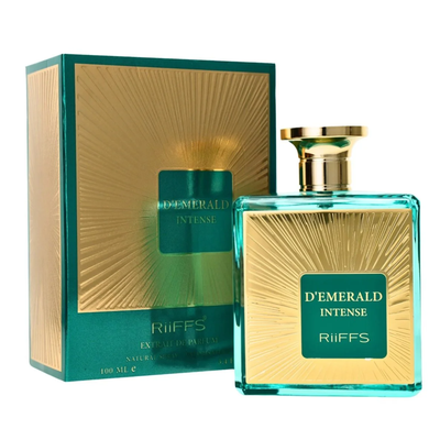 Imagen 2 del producto D Emerald Intense Riiffs Extrait De Parfum 100ML Unisex