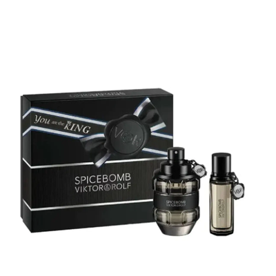Perfume en estuche Viktor & Rolf Spicebomb You Are The King Edt 90Ml+ 20ml Hombre
