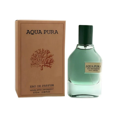 Perfume Aqua Pura Fragrance World Edp 70ML Unisex