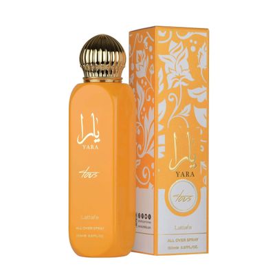 Perfume spray Yara Tous Lattafa All Over 150Ml Mujer