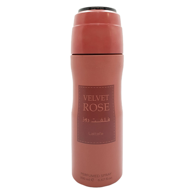 Imagen 1 del producto Perfume Desorante Velvet Rose Lattafa Perfumes Spray 200Ml unisex