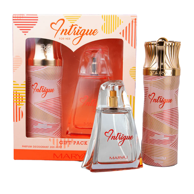 Estuche Intrigue For Her Maryaj Edp 100ML +Deo 200ML Mujer