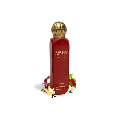 Imagen 2 del producto Perfume spray Badee Al Oud Sublime Lattafa All Over Perfume Spray 150Ml Unisex