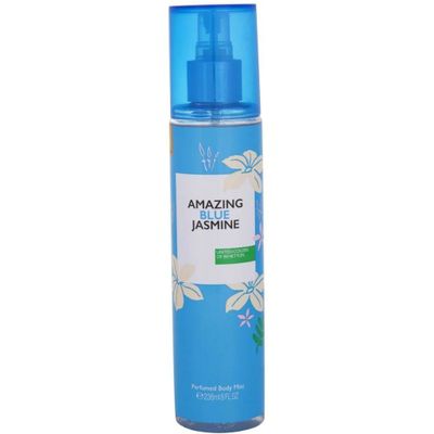 Body Mist Amazing Blue Jasmine Benetton 236Ml Mujer