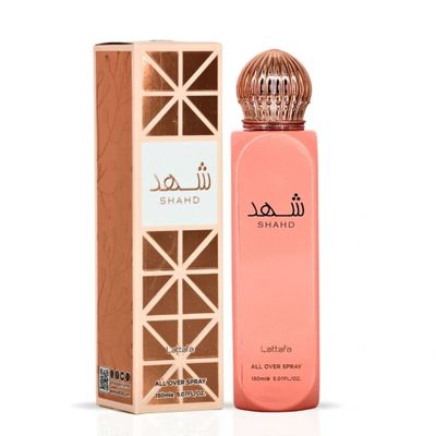 Perfume spray Shahd Lattafa All Over 150Ml Unisex