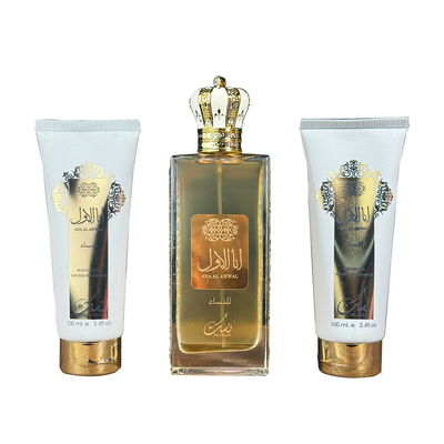 Imagen 2 del producto Estuche Ana Al Awwal Nusuk EDP 100ML +S/G 100ML +B/L 100ML Mujer