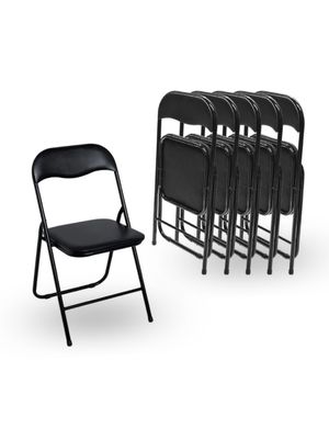 Set x6 Sillas Plegables Kano Livianas y Portátiles Eventos