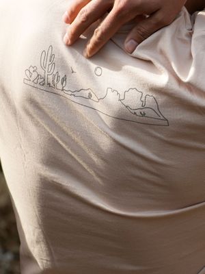 Imagen 2 del producto Polera Manga Corta Kano Likan 100% Algodón Orgánico Beige