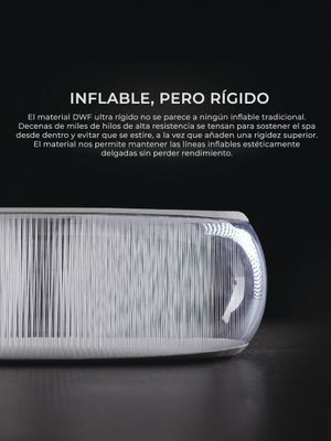 Imagen 2 del producto Hot Tub Inflable WiFi Mono Frame Para 6 Personas MSpa