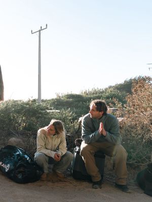 Imagen 2 del producto Chaqueta Polar Hombre Kano Canelo Azul Polerón Full Zip