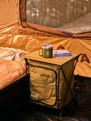 Imagen 2 del producto Mesa Plegable de Camping Kano y Armario Organizador 2 en 1