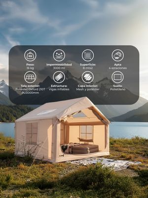 Imagen 2 del producto Carpa Inflable Kano Llaima 6 Personas