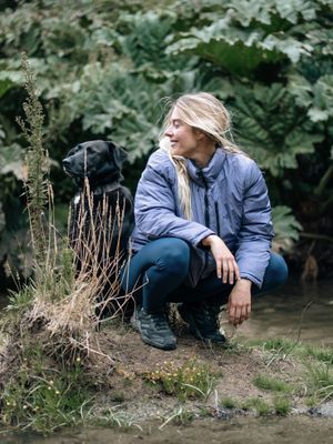 Imagen 2 del producto Parka Reversible Mujer color Negro / Morado Kano Alerce