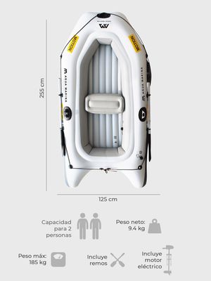 Imagen 2 del producto Bote Inflable Motion + Motor eléctrico / Aqua Marina