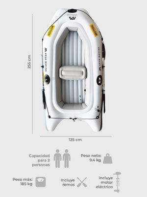 Imagen 2 del producto Bote Inflable Motion + Motor eléctrico / Aqua Marina