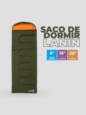 Imagen 2 del producto Saco de dormir 5° / 15° / 25° Kano Lanin Recto 220 x 75 cm