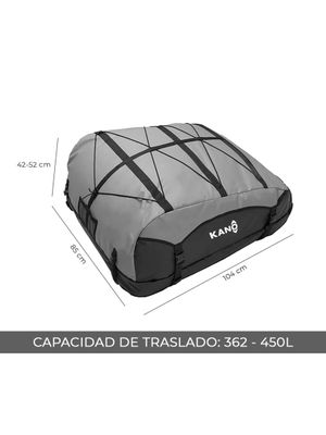 Imagen 2 del producto Bolso Seco Porta Equipaje Para Techo de Auto Kano 450L