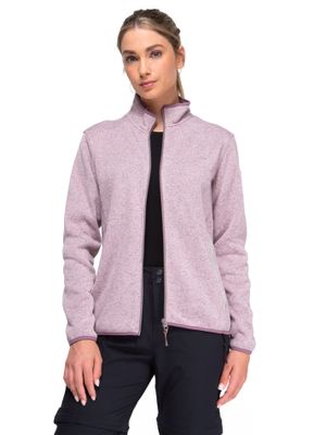 Chaqueta Polar Tejido Mujer Kano Notro Lila con Bolsillos