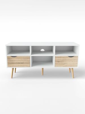 Imagen 2 del producto Rack de TV Top Living Bolonia con Cajones 117cm Nórdico