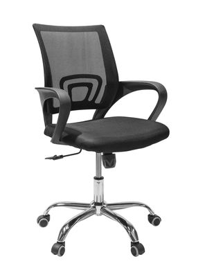 Silla de Escritorio Ergonómica Mesh+ Relan Basculante Color Negro