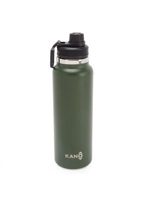 Botella Insulada Verde Oscuro 1.2 litros / Botella Agua Kano