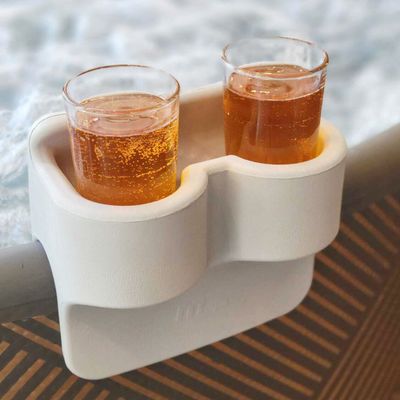 Imagen 2 del producto Set 2 Posa Vasos y Apoya Cabezas para Hot Tub Mono