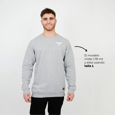 Polerón Aleta / Ropa Kano / Poleron Gris